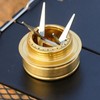 Foldable Alcohol Stove Pot Stand,Stainless Steel Crossing Pot Holder,Camping Kettle