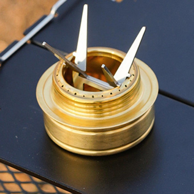 Foldable Alcohol Stove Pot Stand,Stainless Steel Crossing Pot Holder,Camping Kettle