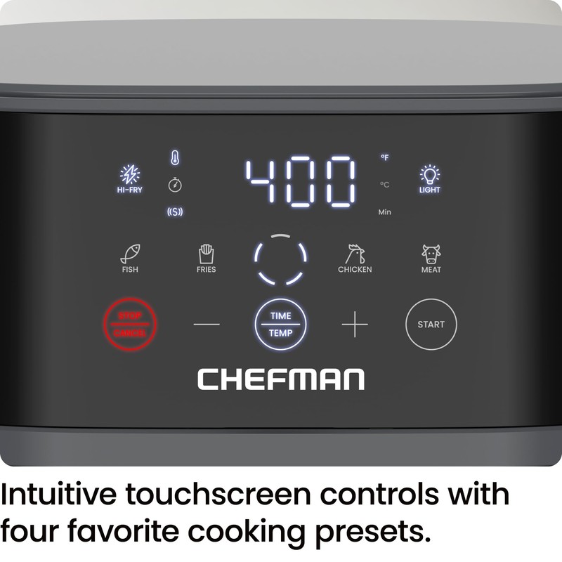 Chefman Air Fryer – 6 QT Compact Airfryer for Quick