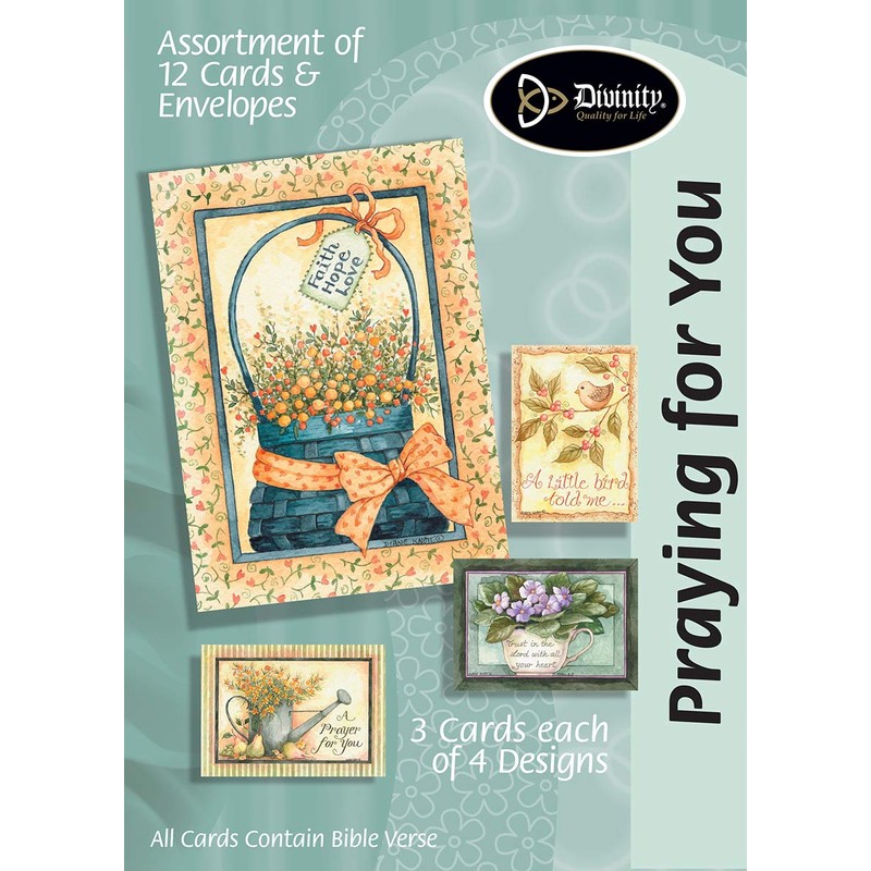 Divinity Boutique Greeting Card Assortment - Praying for You (18000N)