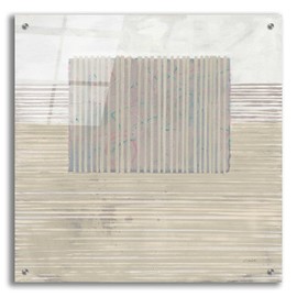 Epic Art 'Layer Of Reality Neutral' by Mike Schick, Acrylic Glass Wall Art, 24"x24"