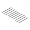 10Pcs Long Rod Nut Hex Coupling Straight Bar Stainless Steel