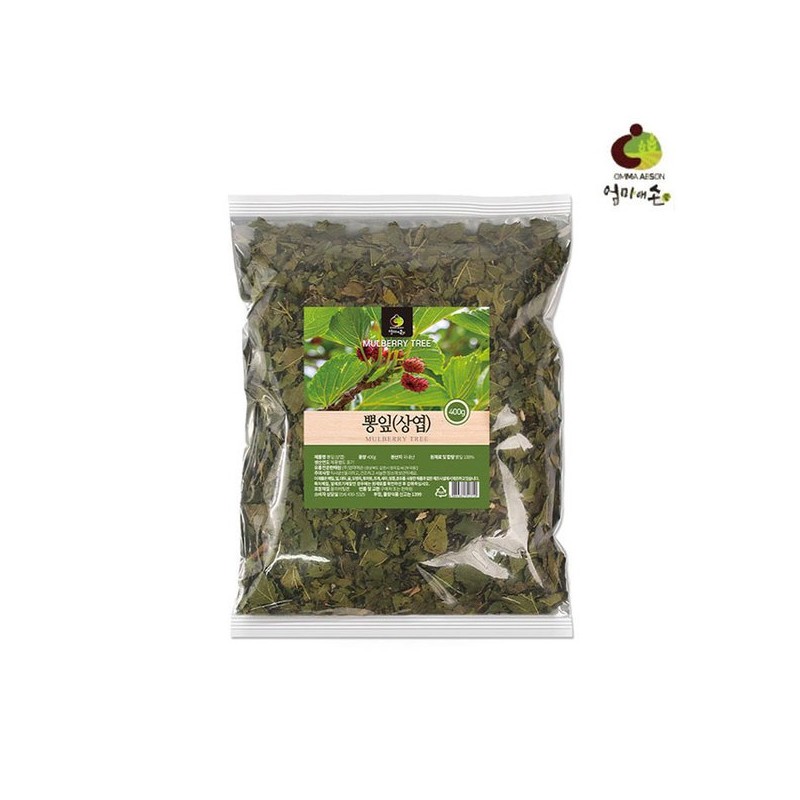 말린 뽕잎 뽕나무잎 건재 400g Dried Mulberry Leaves 400g