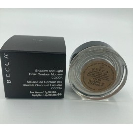 Becca Eye Shadow & Light Brow Contour Mousse Makeup Color 'Cocoa' NEW Makeup