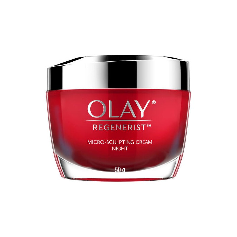 Olay Regenerist Micro-Sculpting Night Face Cream Moisturiser 50g