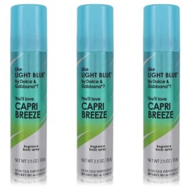 Designer Imposters 3X Designer Imposters Capri Breeze Body Spray 2.5 oz Parfums De Coeur for Women