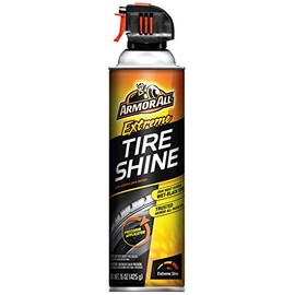 ArmorAll Extreme Tire Shine, Wet, Black Wheel Shine, Aerosol Spray 15oz
