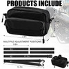 SANDEYISS Motorcycle Handlebar Bag,Easy Installation Motorcycle Bag,Universal Handle Bar Bag,Multi-Purpose