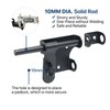 SAYAYO Gate Latch Bolt Lock with Padlock & 4 Keys