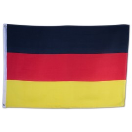 SCAMODA Country Flag, Made of Weatherproof Material, with Metal Eyelets, Outdoor Flag (Germany), 150 x 90 cm