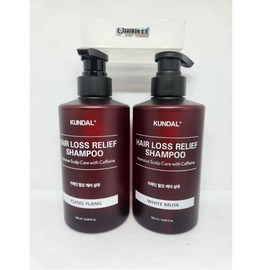KUNDAL/Caffeine/Shampoo/500mlx1+500mlx1