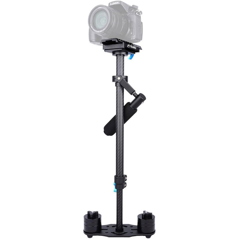 YELANGU S60T Carbon Fiber Handheld DSLR Camera Stabilizer - Black