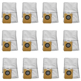 12 pcs Dust Bags Compatible with eufy Omni C20 / C10 Robot Vacuum, Vacuum cleaner accessories Vacuum bags