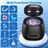 Rechargeable Ultrasonic Retainer Cleaner Machine, 45kHz Portable Cleaner for Dentures,