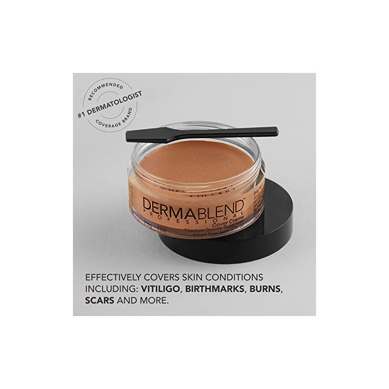 Dermablend Cover Creme High Coverage Foundation with SPF 30, 40N