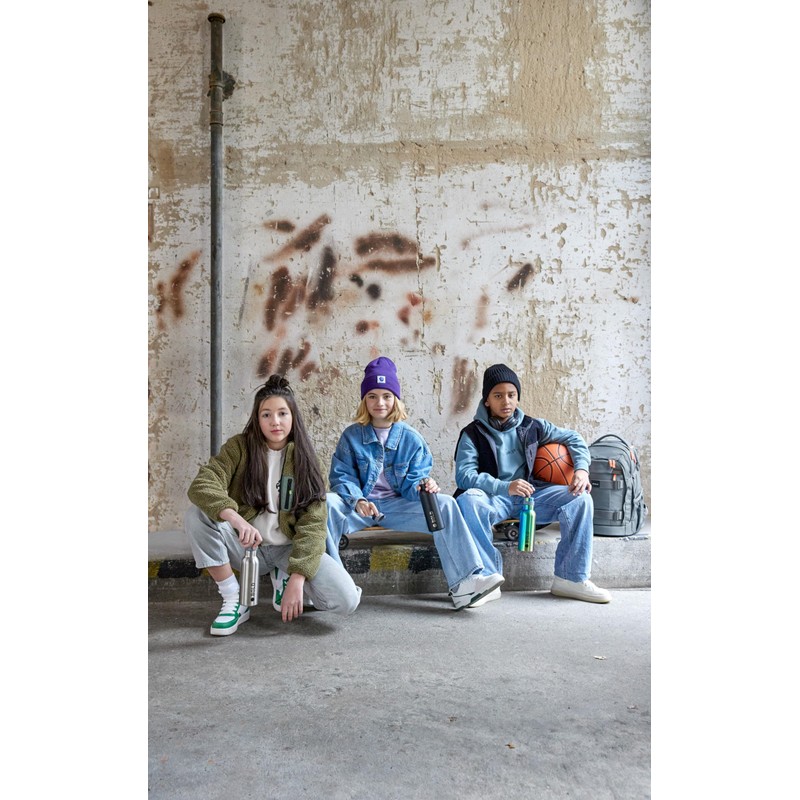 LÄSSIG Bold Children's Drinking Bottle 750 ml Stainless Steel BPA-Free