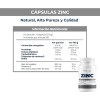 Naíma Zinc 500mg Vitamina Jengibre 100 Cápsulas Gluten
