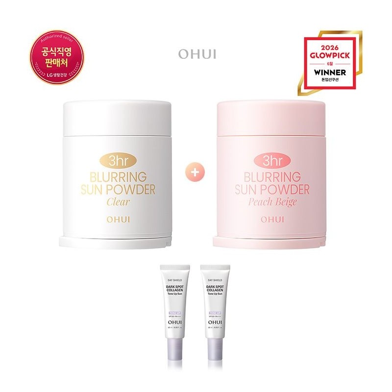 Ohui [LT] 3HR Blurring Sun Powder Duo No. 01 Clear