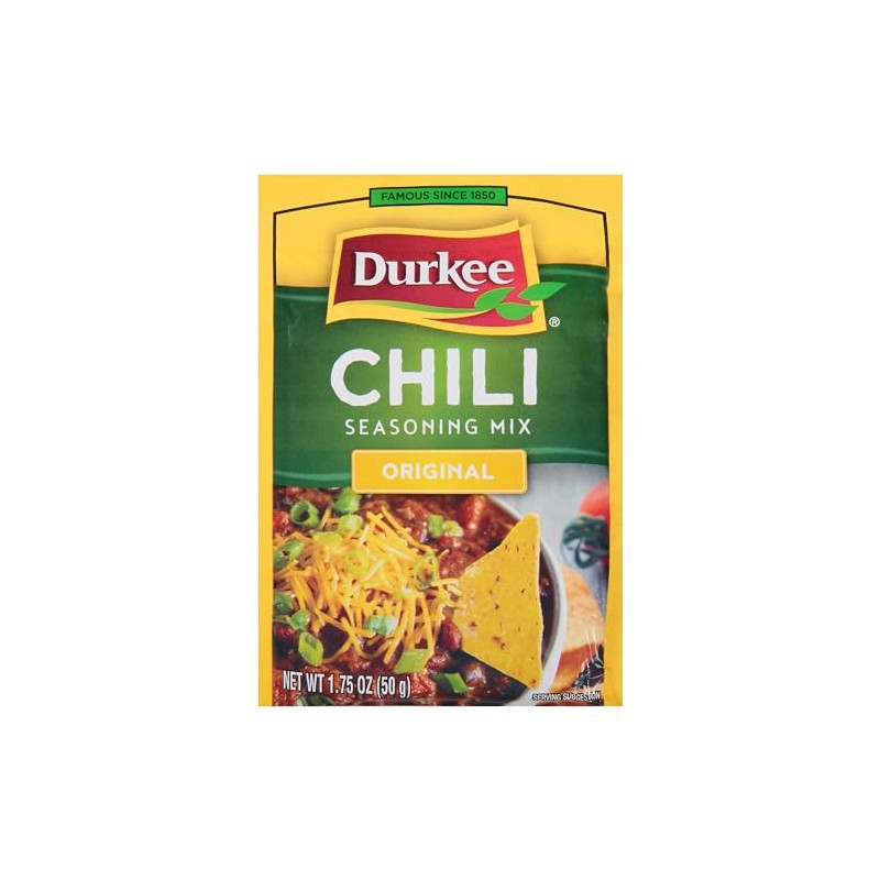 Durkee Chili Seasoning Mix, 1.75 Ounce Packets (Pack of 12)