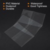 PATIKIL 400pcs 55x40mm Perforated Shrink Bands PVC Heat Shrink Wrap