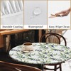 artslion Outdoor Round Tablecloth with Elastic Band 44In-110cm Elastic Garden