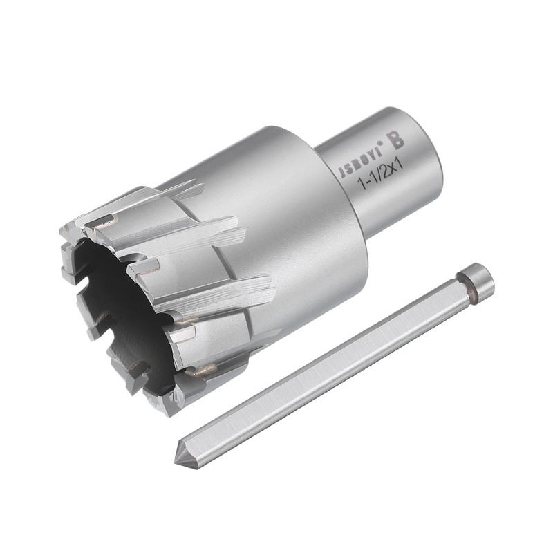 HARFINGTON Annular Cutter 1-1/2" Dia 1" Depth 3/4" Shank TCT