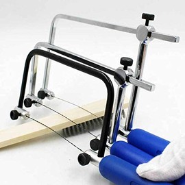 Vogueing Tool Piercing Saw, 1pc Coping Saw Professional Adjustable Saw Bow Wooden Handle of Jewelry Saw Frame Hand Tools Jeweler'S Saw Frame (ASB300)