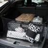 QUAYUB Universal Rear Cargo Trunk Storage Organizer Net For Toyota
