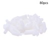 MroMax 80PCS/100PCS Hex Threaded Spacer Offwhite Nylon PC Board Standoff