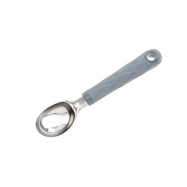Wiltshire Diamond Handle Ice Cream Scoop, Food Scoop, Dimensions: 19x4x2cm, Colour: Grey