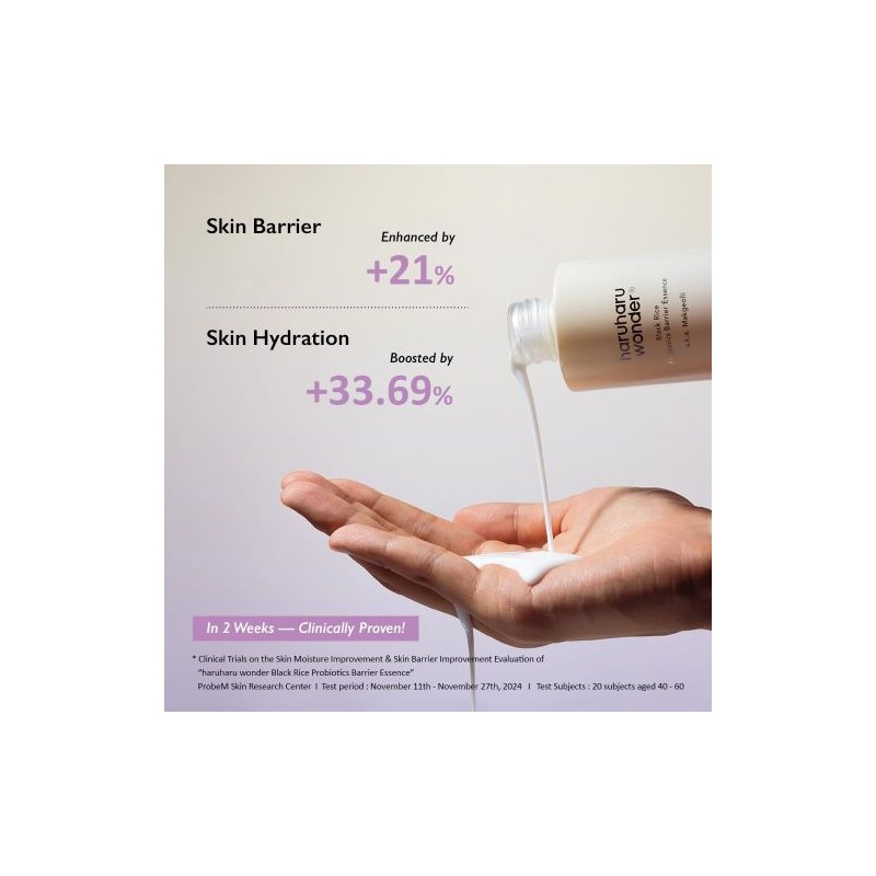 haruharu wonder [haruharu wonder]Black Rice Probiotics Barrier Essence 120ml
