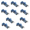 BGTXINGI 10PCS TCRT5000 Infrared Reflective IR Photoelectric Sensor Switch Module