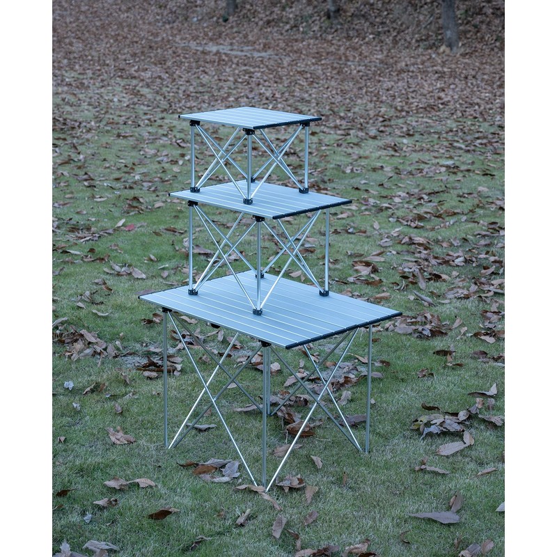 iClimb Ultralight Compact Camping Folding Table with Carry Bag (Reinforced
