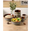 Hasense Serving Bowls, 84 Ounce Ceramic Serving Dishes for Salad