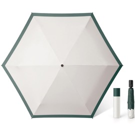 KIMOC Sun Umbrella, UV Protection, 100% Light Shade, Ultra Lightweight, For Both Sun and Rain, JIS Certified, 100% UV Protection, Full Light Blocking, Heat Blocking, One-Touch, Automatic Opening