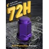 MIKKUPPA M12x1.5 Purple Lug Nuts - Replacement for 2006-2020 Ford
