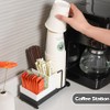 Niciksty Coffee Paper Cup Organizer, Disposable Cup Holder with 2