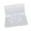 3pcs Acrylic Small Wall Shelf Floating Shelf for Security Cameras