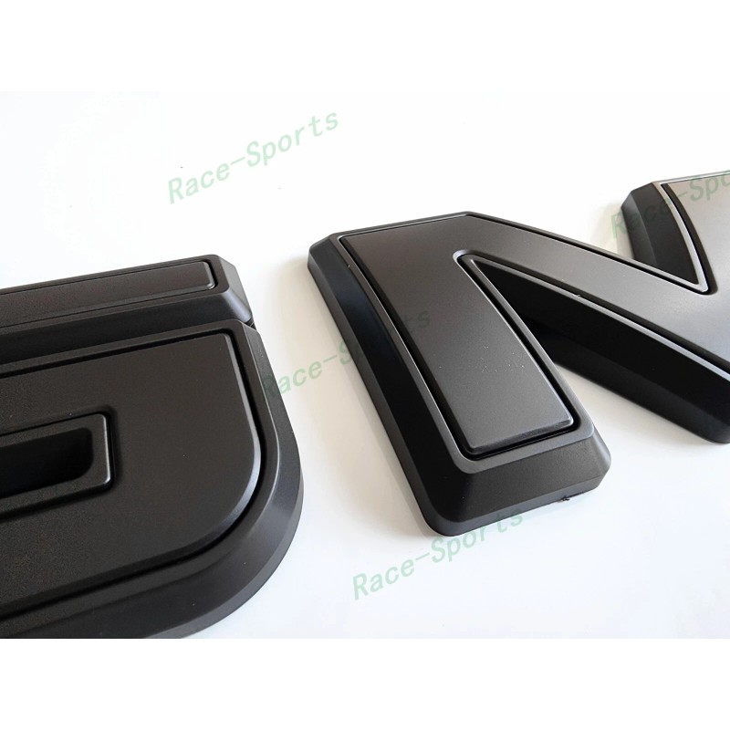Auto GMC OVERLAY Front Matte Black GMC Emblem 2020+ Acadia