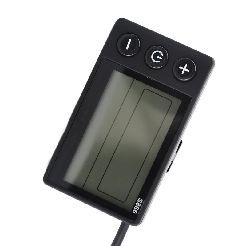 S866 Electric Bicycle LCD Display, Backlight Large Screen, Easy Installation