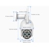 【8X Hybrid Zoom Dual Lens】4MP Security Camera Outdoor, PTZ Cameras