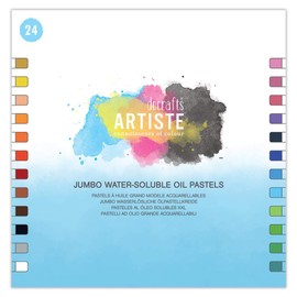 Artiste Water-Soluble Oil Pastels - Pack of 24