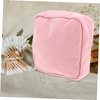 OATIPHO Cute Little Makeup Bag Corduroy Cosmetic Organizer Travel Pouch