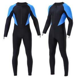 DEHAI Women Men Dive Skins Suit Thin Wetsuit, Rash Guard Full Body Swim Swimsuit, Wet Suits Drysuits Long Sleeve Youth UV Sunsuit for Diving Kayaking Surfing Scuba Waterski Water Sports