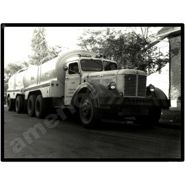 1948 Available Trucks New Metal Sign: Borden Milk Tanker, Chicago, Illinois