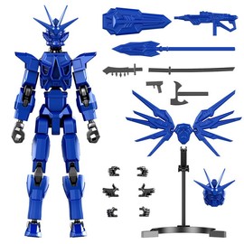 T13 Action Figure, Assembly Completed Dummy 13 Action Figures, 3D Printed Robo 13 - The Premium Lucky 13 for Sci-Fi Enthusiasts, 5.2 INCH﻿ (Blue)