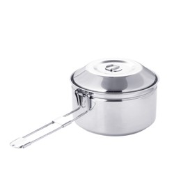 Fire-Maple Antarcti 1.0 Liter Stainless Steel Camping Cook Pot with Locking Lid