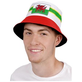 Smiffys Welsh Bucket Hat