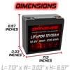 Banshee 12V 18Ah Lithium Battery – Compatible with ELK-12180, Deep