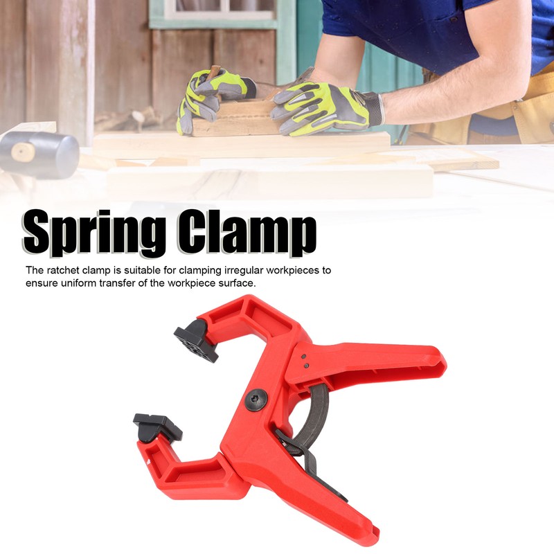 Ratchet Spring Clamp Quick Release Engineering Plastic C Clamp Handle
